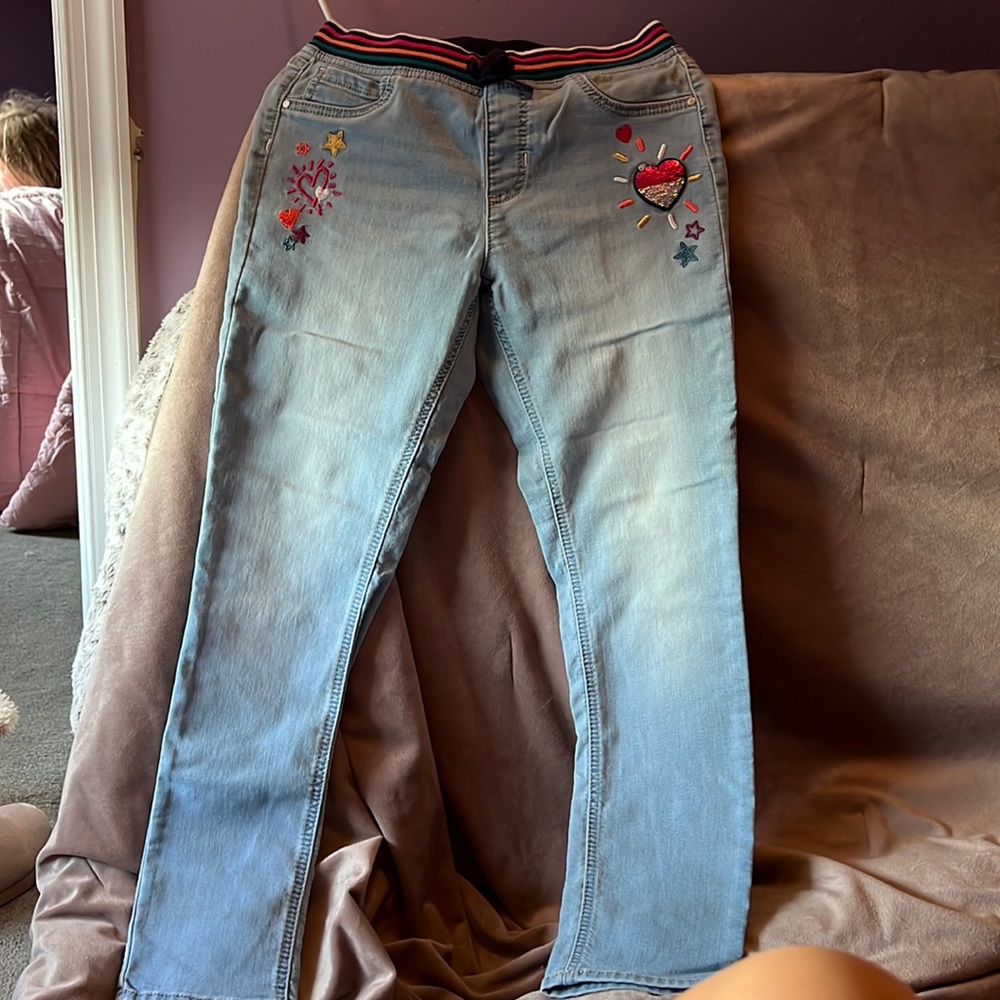 Wonder nation jeans size 10/12